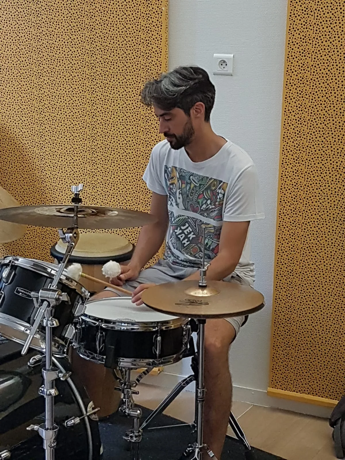 Eric Delloye en action